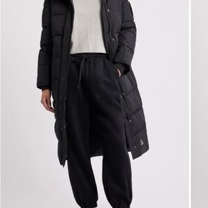 Alpha Industries Black Puffer Coat